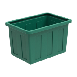 Ванна пластиковая пищевая К, 90 л, HDPE, зеленый [132.0090.401.0]