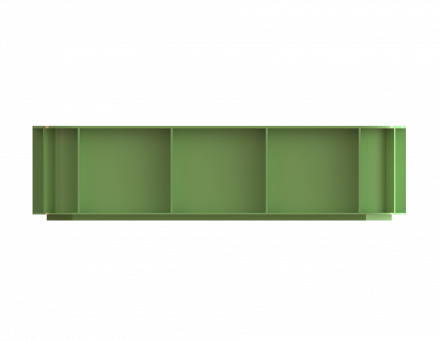 Лоток кондитерский сплошной (435х335х110)