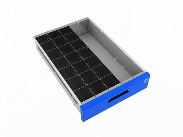 Комплект перегородок в ящик WOKER PRO ДВК 27E х 36E №4 (высота 65 мм)