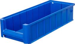 Лоток (контейнер) полочный для мелких деталей и компонентов SK, 400х156х90 мм, синий [SK 41509]