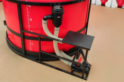 Комплект ПОЛНОГО слива с фильтром и площадкой для мотопомпы G3 на одну емкость TRF