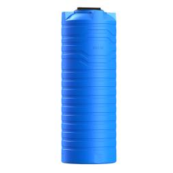 Емкость пластиковая цилиндрическая вертикальная, 600 л, синий [TN600S13]
